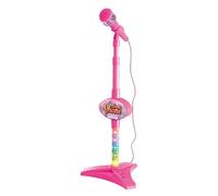 Microphone de karaoké pour enfant - Jouet musical interactif, design de haut-parleur intégré | Effets dynamiques de spectacle lumineux, divertissement de fête d'anniversaire, tout en un seul ensemble