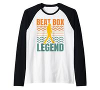 Microphone de Rap Beatbox Legend Music Old School Beatboxer Manche Raglan