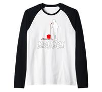 Microphone de Rap Beatbox Music Old School Beatboxer Manche Raglan