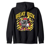 Microphone de Rap Beatbox Music Old School Beatboxer Sweat à Capuche