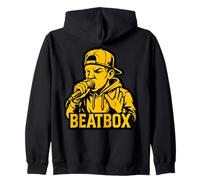 Microphone de Rap Beatbox Music Old School Beatboxer Sweat à Capuche