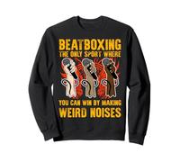 Microphone de Rap Beatbox Music Old School Beatboxer Sweatshirt