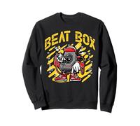 Microphone de Rap Beatbox Music Old School Beatboxer Sweatshirt