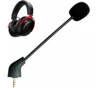 Microphone de Rechange 3,5 mm Boom Compatible avec Kingston Micro HyperX Cloud 2 II/Cloud X/CloudX Core,Micro de Rechange pour Casque Audio Casque Gaming.