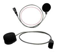 Microphone de rechange conçu avec perche rigide et souple pour systèmes Cardo fournissant une sortie audio fiable (doux)