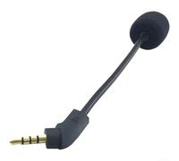Microphone de rechange pour casque de jeu avec perche antibruit pour PC et PS4, compatible avec les casques pour une communication claire dans le jeu