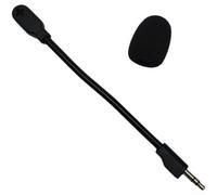 Microphone de rechange pour casque de jeu Logitech G PRO X2 et micro de jeu avec son clair, design léger de 12 g, câble de 15 cm pour console PC (noir)