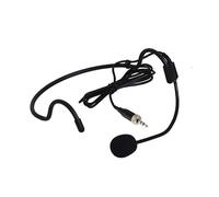 Microphone de rechange pour casque Sennheiser SK 100 G4 sans fil, condensateur, microphone unidirectionnel, connecteur de verrouillage à vis de 3,5 mm, noir