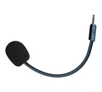 Microphone de rechange pour casques JBL Q100 Q350 Q360 Q400 avec suppression active du bruit avec connecteur de 2,5 mm et pare-brise en mousse