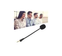 Microphone de remplacement compatible avec les casques Logitech G PRO et G PRO X, réduction du bruit, bras articulé pliable