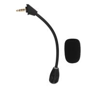 Microphone de remplacement compatible HyperX, son cristallin grâce à sa capture omnidirectionnelle, perche antibruit détachable avec prise jack