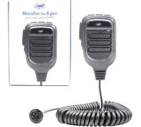 Microphone de Remplacement pour CB Radio Escort HP 9500, HP 8900, HP 8000L 6 Broches