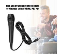Microphone de réunion filaire universel, Rechargeable par USB, pour Nintendo Switch, Wii U, PS4, PS3, Xbox One, PC