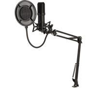 Microphone de Streaming et de Jeu | pour: Bureau / PC Portable | USB Type-A | Bouton marche/arrêt intégré | POP Filter
