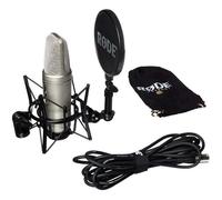 Microphone de studio à condensateur - RODE - NT2A - Capsule large 2,5 mm - Sélecteur de directivité - Noir