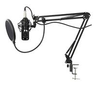 Microphone de Studio - KARMA - Kit - Son clair et précis - Enregistrements professionnels - USB/XLR