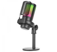 Microphone de studio Mars Gaming ARGB MMIC-SE - ADC 196kHz 24 bits - Condensateur cardioïde - Monit