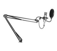 VONYX Microphone de Studio CM400 avec Bras Réglable et Filtre Anti-Pop