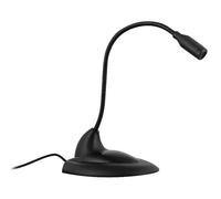 T'nB Microphone de table flexible omnidirectionnel Sensibilité 60 dB Prise 3,5 mm Noir