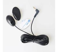 Microphone De Voiture Mini 3.5Mm Microphone Filaire Pour Voiture Stéréo Audio Mains Libres Micro Pour Lecteur Radio Dvd Pâte Type Mini Microfono.Black 3M Wire.