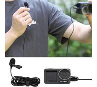 Microphone d'enregistrement pour DJI Osmo Pocket 3/Action5/4/3/2, le microphone Lavalier est pour DJI Osmo Pocket 3/Action 4/3/2