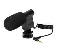 Microphone d'enregistrement professionnel 3.5mm, caméra vidéo numérique DV, caméscope stéréo de Studio pour Canon Pentax