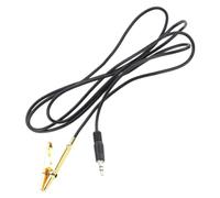 Microphone D'instrument Clip-on 3,5mm Métal Haute Fidélité Noir | Bruit, Compatible Flûte et Erhu, Usage Pratique Seul Spectacle