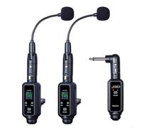 Microphone d'instrument sans fil pour saxophone, avec fréquence UHF et longue durée de vie de la batterie pour une expérience de performance fluide (1 en 2)
