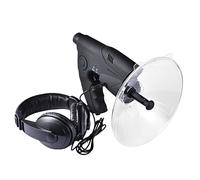 Microphone directionnel à plateau parabolique, télescope de dispositif d'écoute d'observation d'enregistrement d'oiseaux, dispositif d'écoute d'oiseaux bionique en plein air 8x, microphone