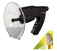 Microphone Directionnel Parabolique, Appareil Mobile à Oreille bionique avec réceptacle parabolique, amplificateur de Son monoculaire 8X, for l'écoute Longue Distance des Oiseaux