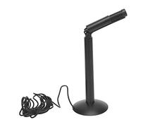 Microphone D'Ordinateur, Micro à Condensateur pour PC de Bureau Pliable et Portable Réglable, pour Le Streaming, la Baladodiffusion, L'enregistrement Vocal, Le Micro de Jeu pour
