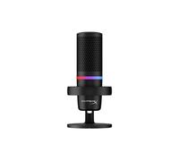 HyperX Microphone USB DuoCast – RGB, 32 Ohm, 24-bit 96 kHz, filaire, noir