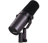 Microphone dynamique à large membrane - SHURE - SM7B - Cardioïde - Filtre passe-haut & boost médiums - Pour broadcast/podcast