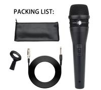 Microphone Dynamique En Forme De Coeur Pour Performance Sur Scène Ksm8 En Métal,Adapté Aux Réunions Familiales,L'Enregistrement Karaoké,L'Enregistrement B-Box.Ksm8.