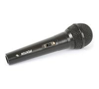 Microphone dynamique - FENTON - DM100 - Noir - Cordon 3 mètres - Léger et robuste