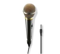 Microphone dynamique - HAMA - Vocal Pro - Câble 6,35 mm - 3 m - Interrupteur marche/arrêt