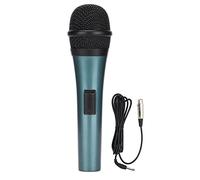 Microphone Dynamique pour Instrument de Musique, Microphone à Main avec Câble XLR de pour Le Chant Karaoké, la Parole, Le Mariage, la Scène et Les Activités de Plein Air