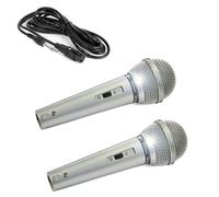 Microphone dynamique professionnel portable pour karaoké chanteur avec câble 3 m Jack 6,3 mm câble détachable pour karaoké