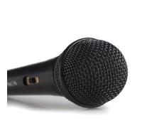 Microphone dynamique uni-directionnel - NGS - SINGER FIRE - Karaoké et conférences vocales - Sensibilité -73 dB