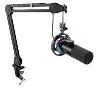 Microphone Dynamique USB - FIFINE - T658 - RGB - Bras Réglable - Compatible PC/Mac/PS4/5