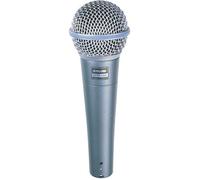 Microphone dynamique vocal - SHURE - BETA58 - Supercardioïde - Sortie XLR - Accentue chaleur et clarté