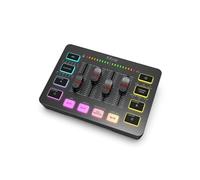 Microphone dynamique FIFINE XLR, micro de Podcast vocal avec motif cardioïde - sound card