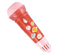 Microphone Echo Pour - PP 24,5x7,5x7,5cm | Jouet Microphone Echo Pour Garçons Et Filles | Jouet Éducatif Chants Et Paroles | Développement De La Parole, Extérieur, Fête, Amusement À La Maison