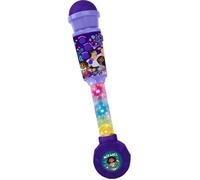 Microphone Encanto avec tube lumineux, enceinte (entrée auxiliaire), mélodies et effets sonores
