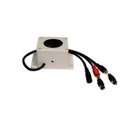 Microphone Étanche Haut-Parleur en 1 Appareil pour Caméra de Sécurité Extérieure pour Caméra IP Enregistrement Audio Interphone Bidirectionnel
