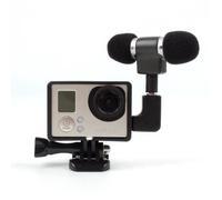 microphone externe micro + adaptateur + kit de cadre standard pour GoPro Hero 4 3+ 3 ZHM70508005