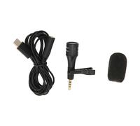 Microphone externe pour la prise de vue vidéo et les jeux vidéo, éliminant le bruit du vent, conception cravate, coton haute densité coupe-vent,