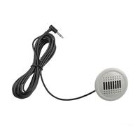 Microphone filaire audio de voiture 3,5 mm pour Android Radio Extension ABS Gris Convient pour Skoda pour Multivan Installation facile