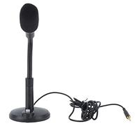 Microphone Filaire, Micro Directionnel à 360 Degrés, Micro Vocal Clair Haute Sensibilité, Microphones à Condensateur de Bureau, Micro Professionnel, Petits Accessoires de Microphone,(3,5 mm)