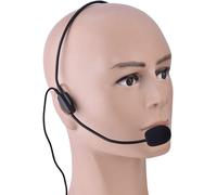 Microphone Filaire Monté Sur La Tête, Mini Micro À Condensateur Filaire De 3,5 Mm Pour Amplificateur De Voix, Dispositifs De Haut-Parleur Pour L'Enseignement De La Danse Du Chant